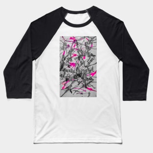 Splatter (Magenta) Baseball T-Shirt